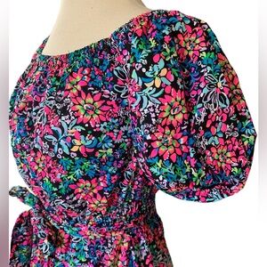 Lilly Pulitzer off the shoulder dress size L NWT